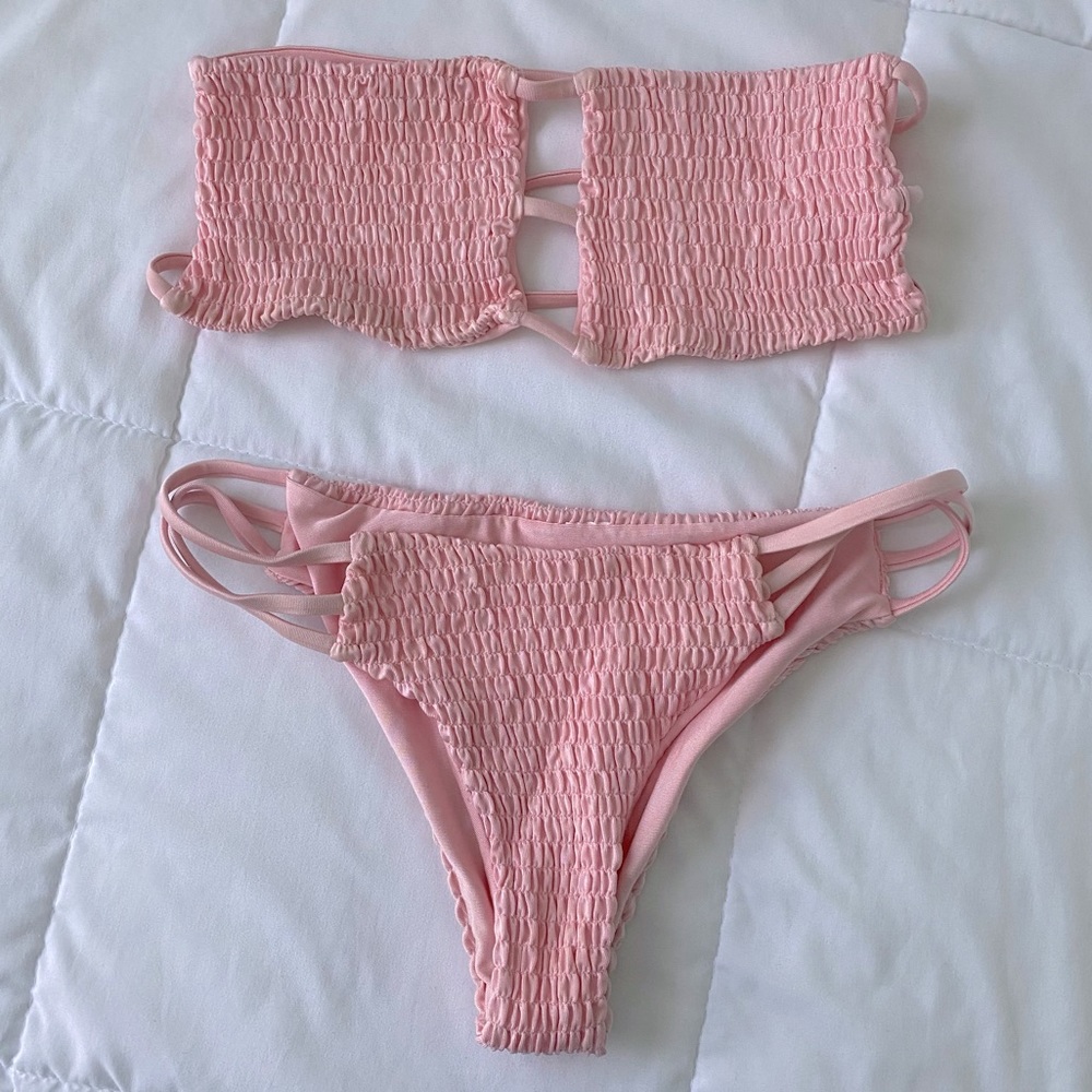 SHEIN Light Pink Bikini